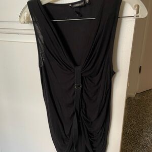 Alexander McQueen Sleeveless Top Black